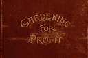 Gardening for Profit